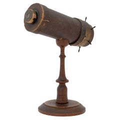 C.G. Bush and Company Kaleidoscope on Walnut Stand, 19th Century
