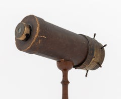 C.G. Bush and Company Kaleidoscope on Walnut Stand, 19th Century