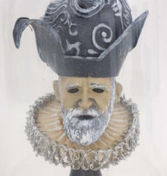 Scultura in tecnica mista raffigurante Rigoletto, Opera Company of Boston, aprile 1977