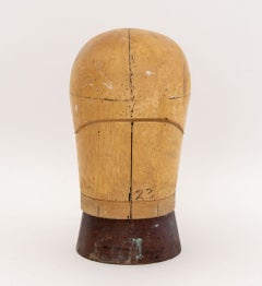 Vintage Millinery Head Block Mannequin, Circa 1940