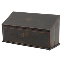 Antique American Paint-Decorated Wood Box, 19th Century