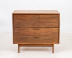 Jens Risom Design Inc. Vintage Walnut Chest of Drawers