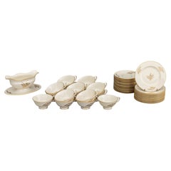 Collection of Lenox "Harvest" Porcelain Partial Dinner Service Set, 45 Pieces