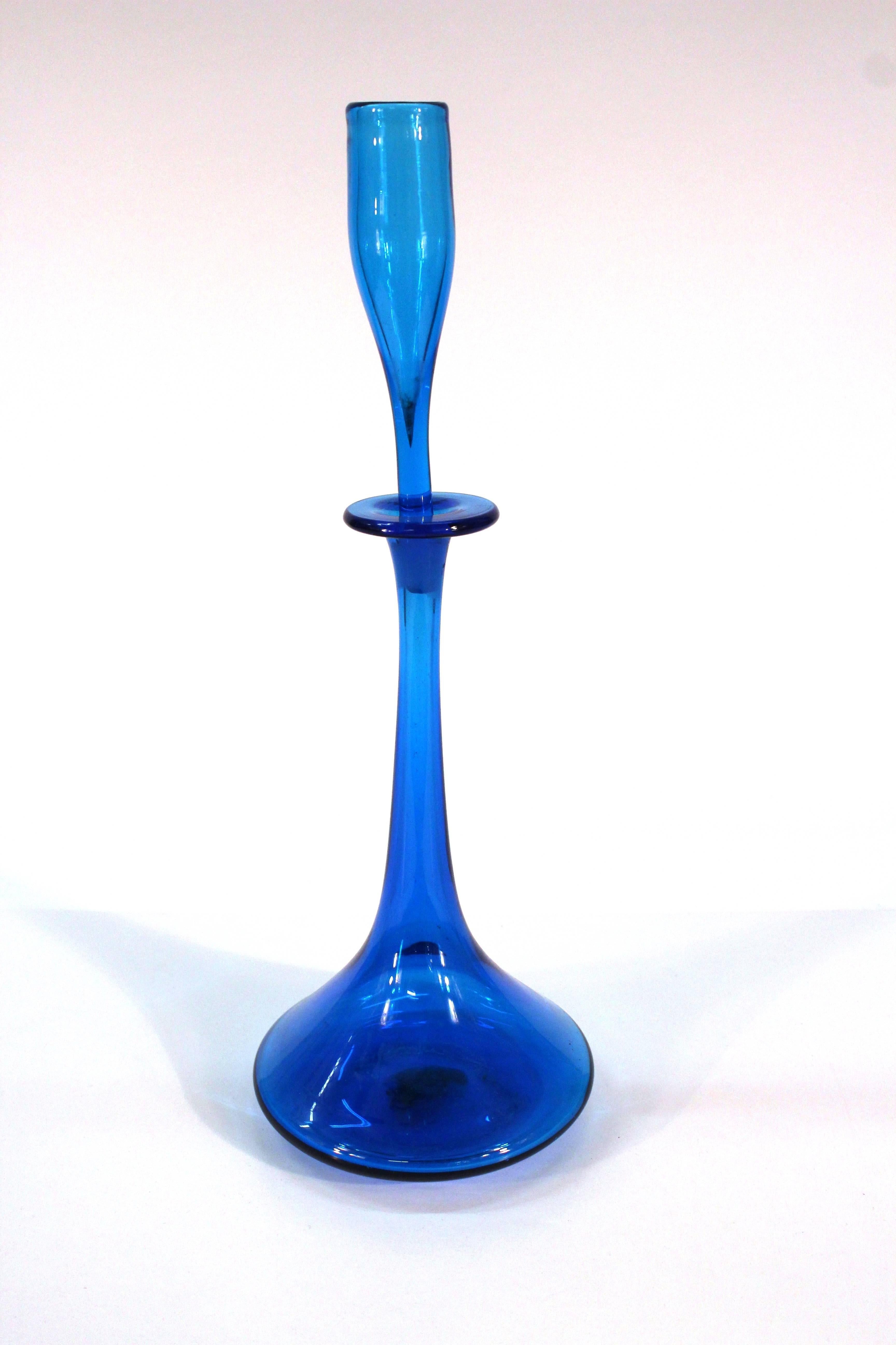 Collection of Five Blenko Blown Glass Pieces 1