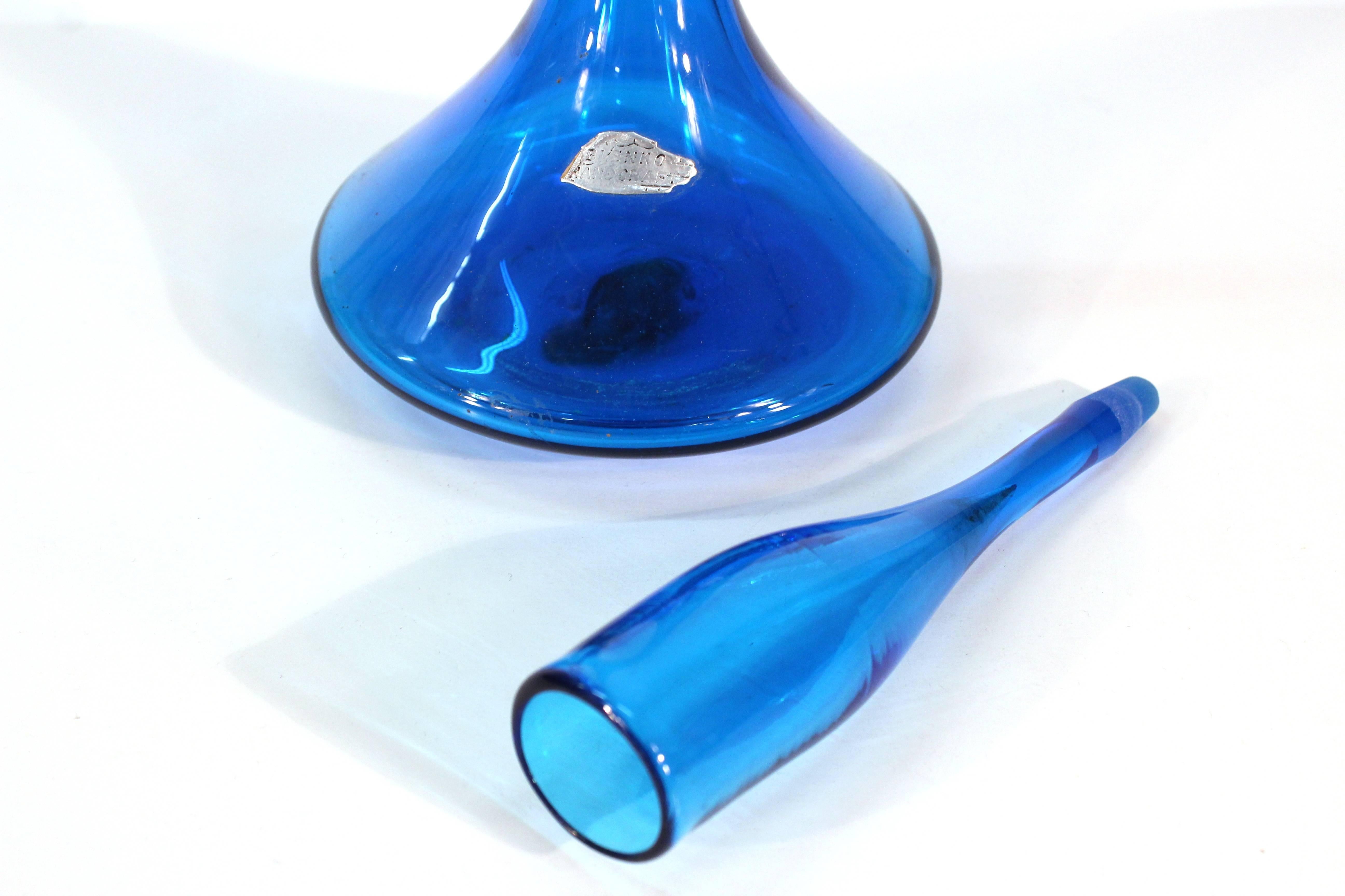 Collection of Five Blenko Blown Glass Pieces 2
