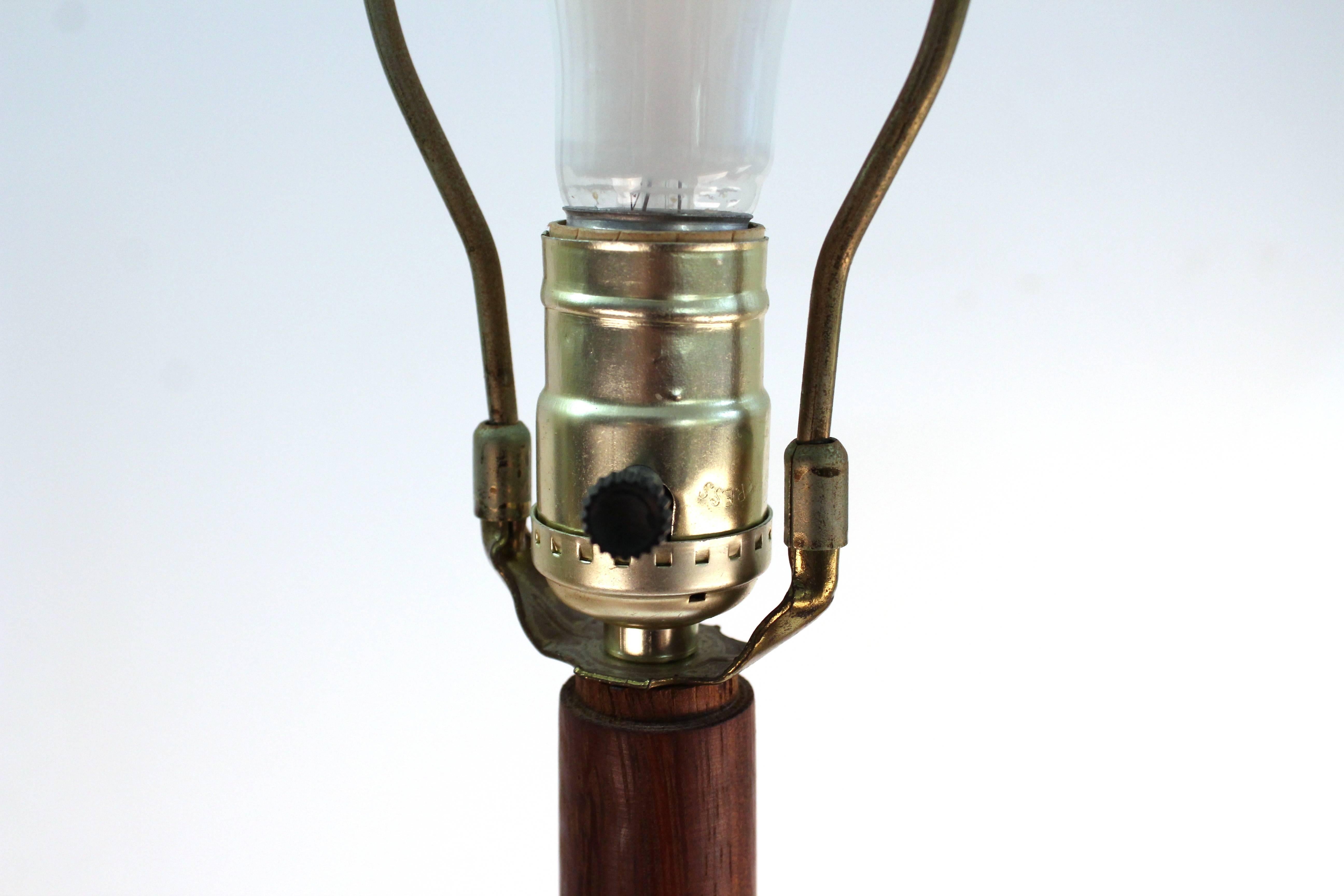 Mid-20th Century Mid-Century Floor Lamp with Onion Bulb Base
