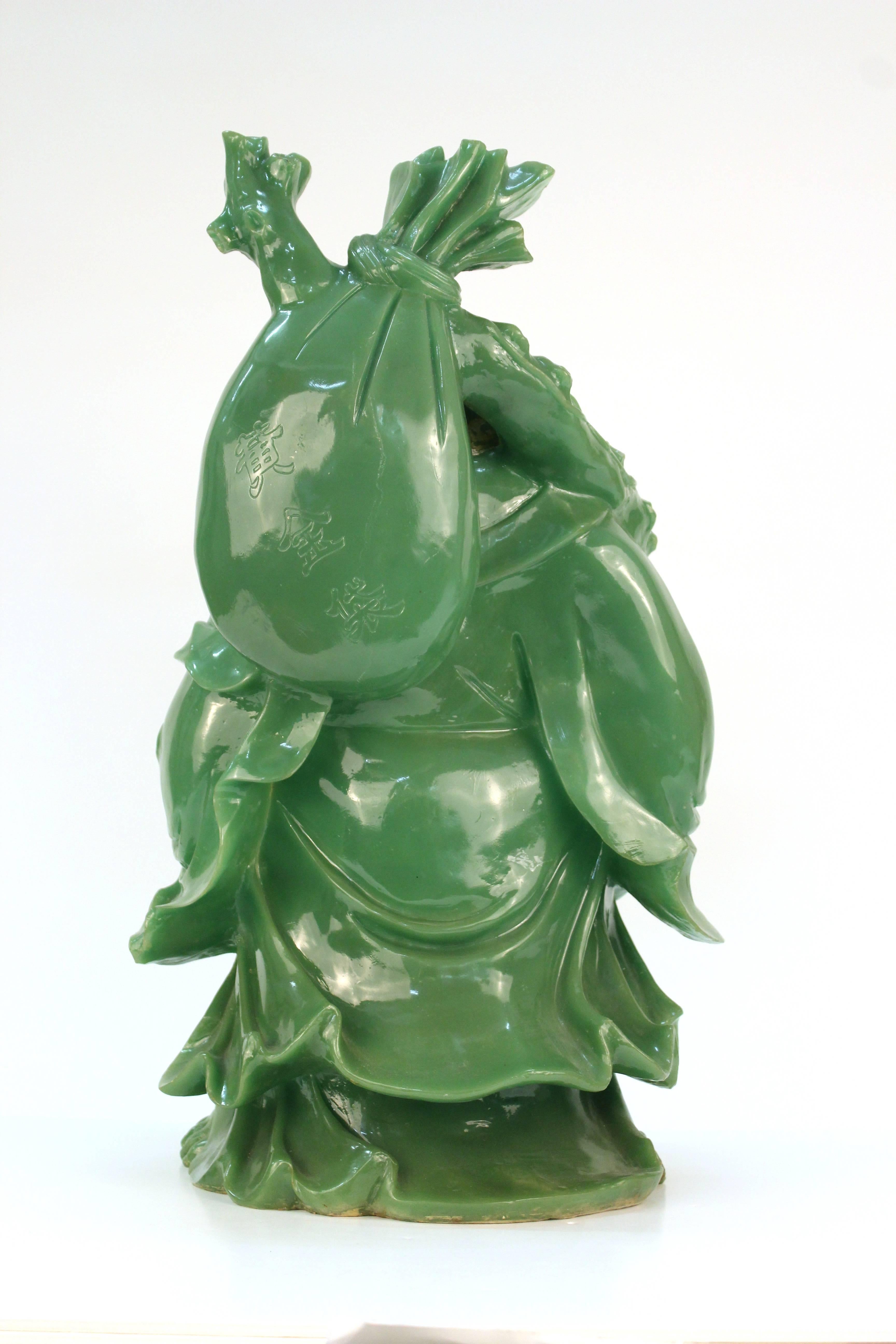 American Large Resin Buddha by Dorothy Thorpe