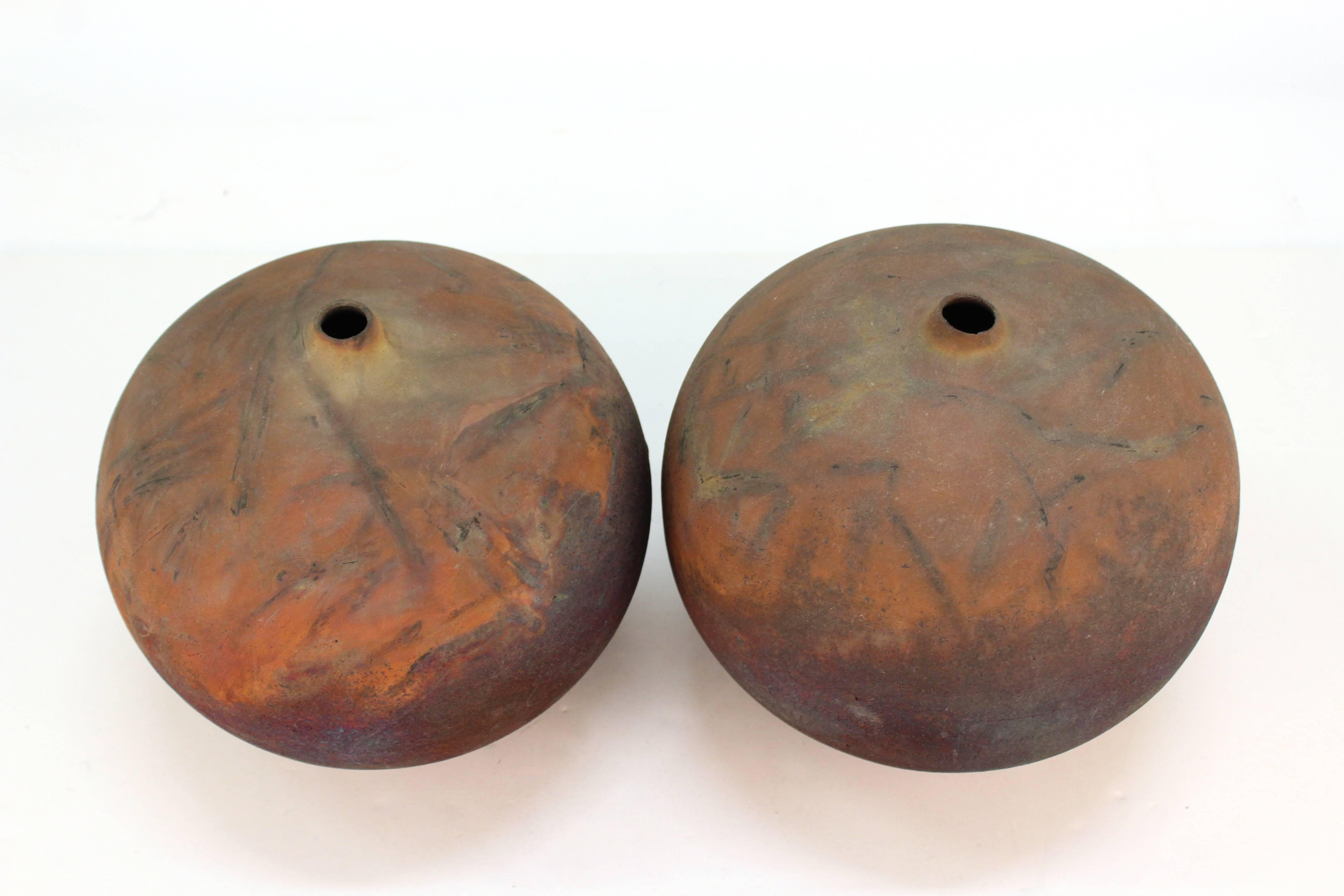 Pair of Wesley Anderegg Vessels In Good Condition In New York, NY