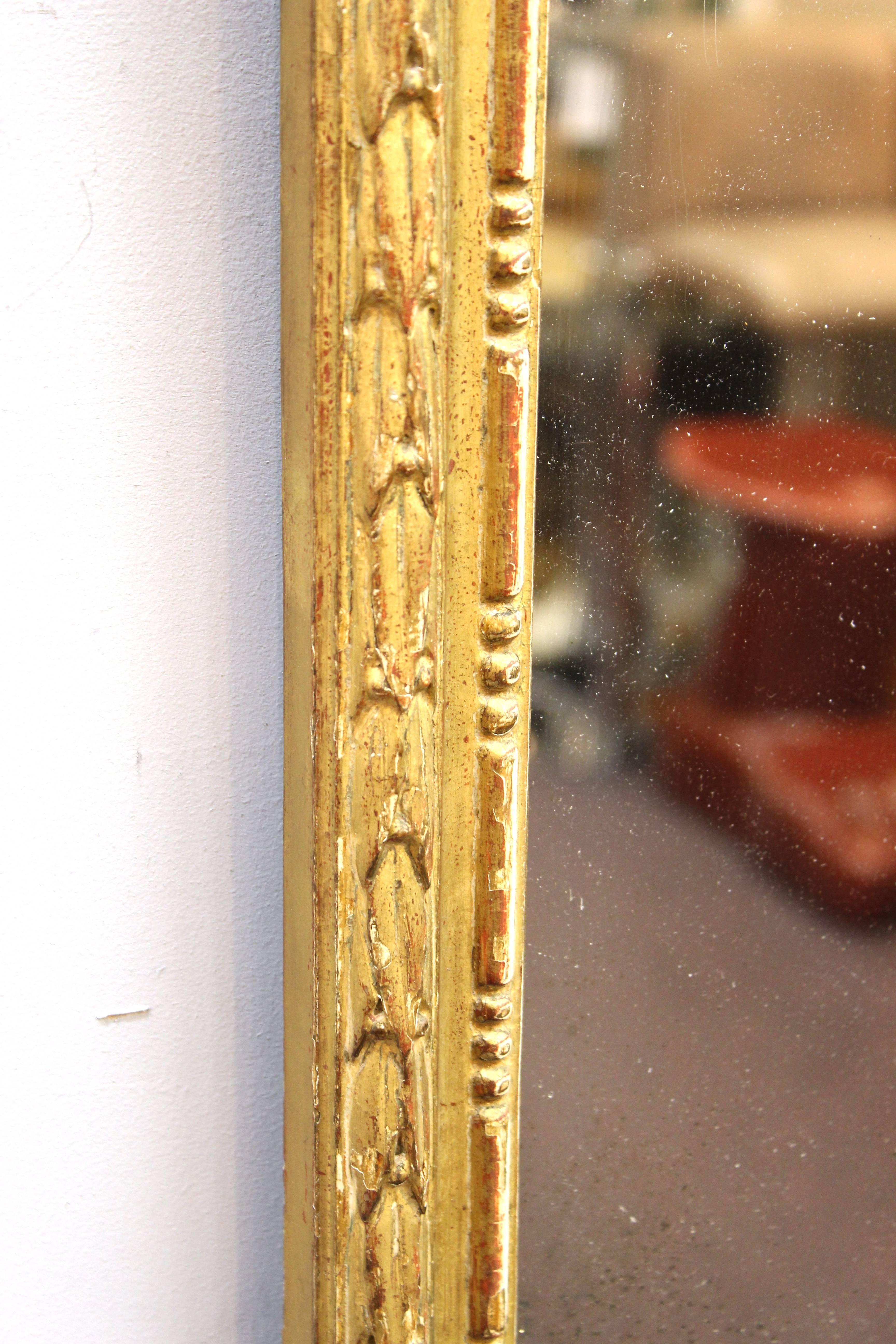 Louis XVI Style Split Panel Mirror 1