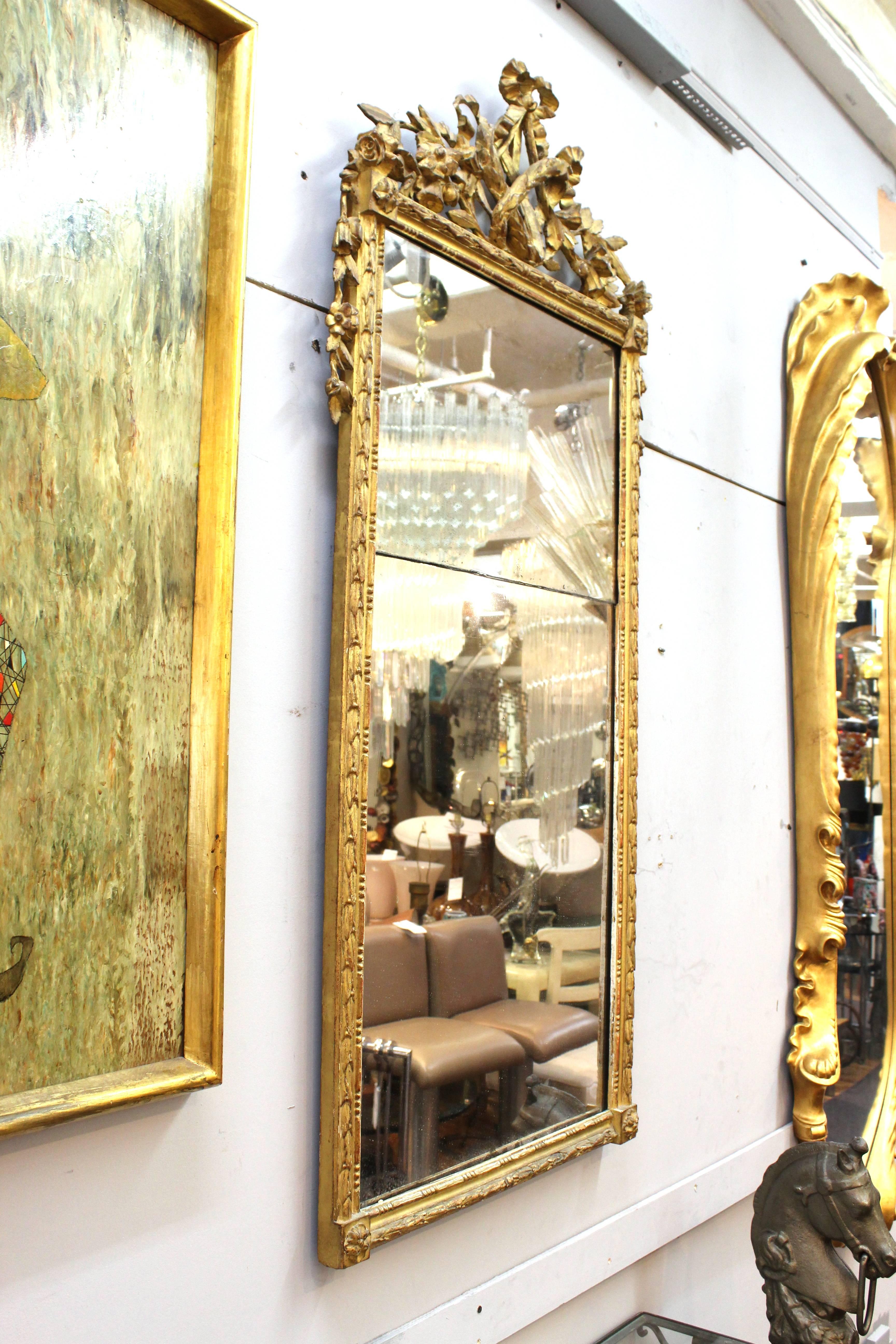 Louis XVI Style Split Panel Mirror 4