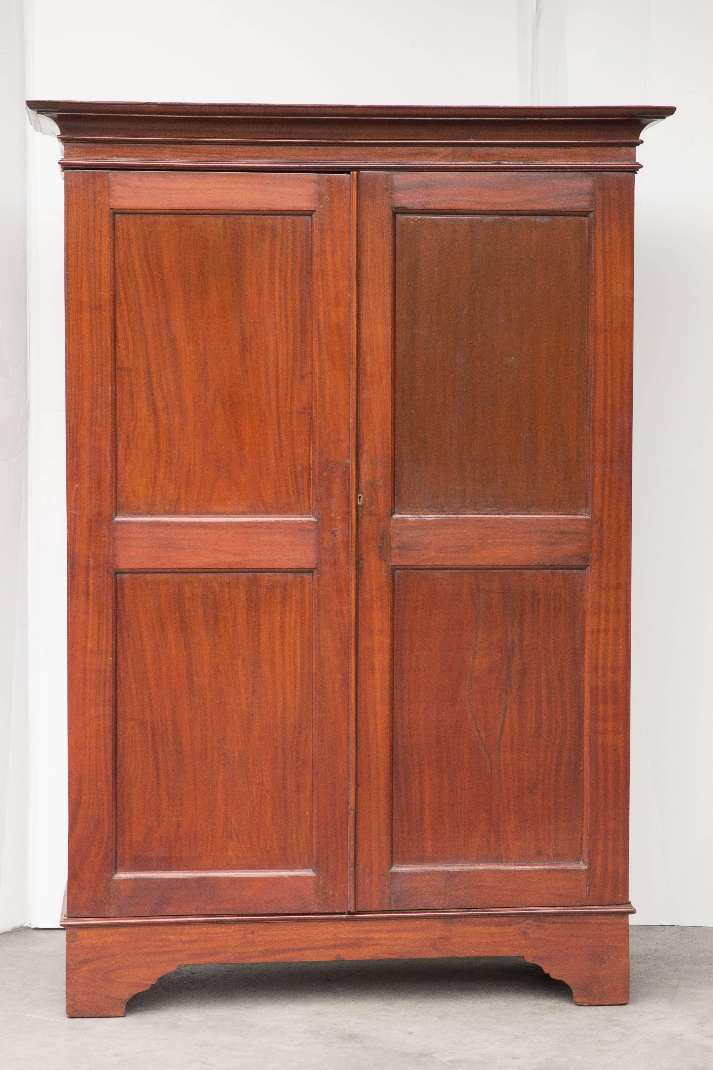 Dutch Colonial Armoire from Ceylon For Sale 2