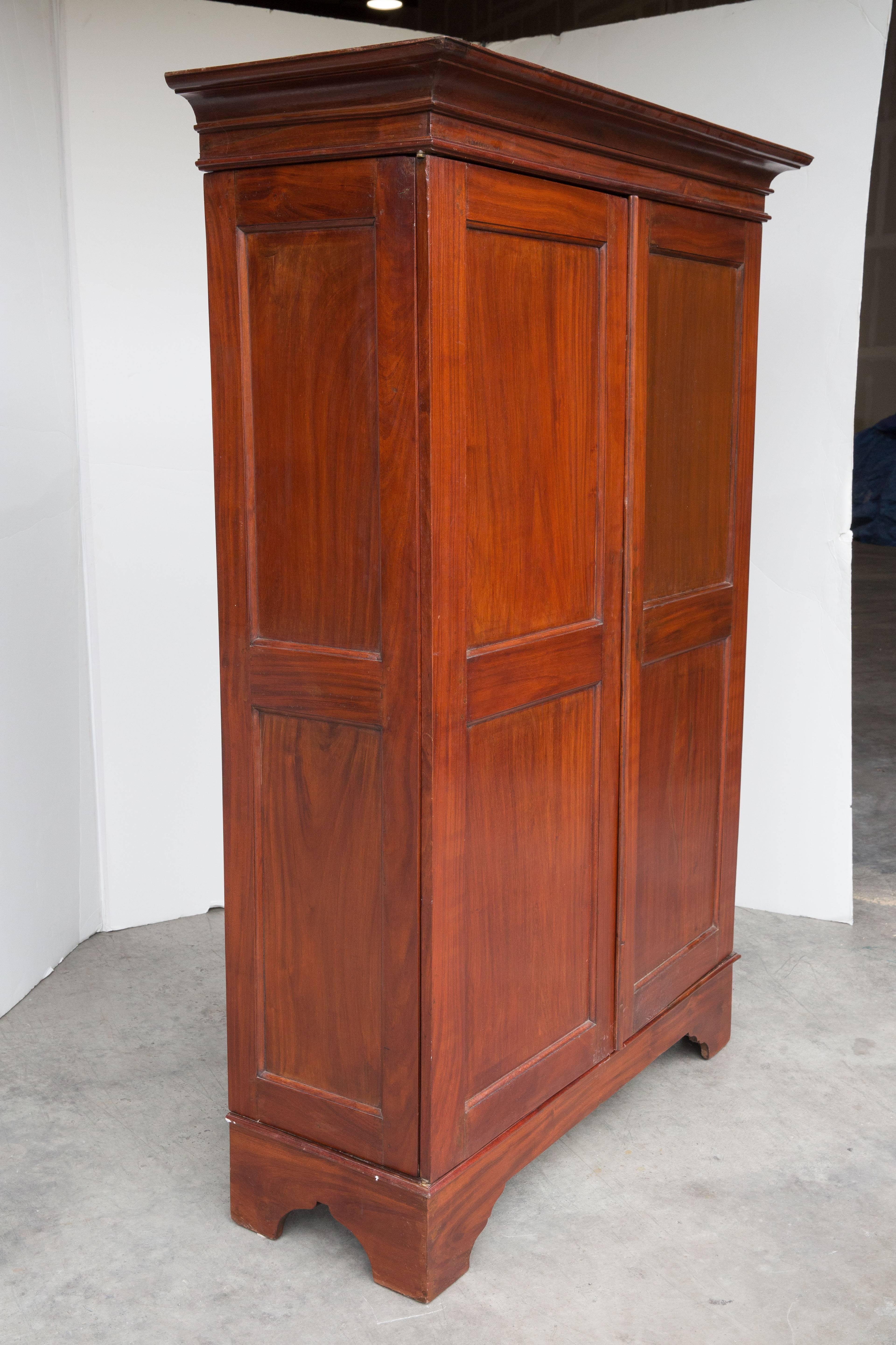 Dutch Colonial Armoire from Ceylon For Sale 3