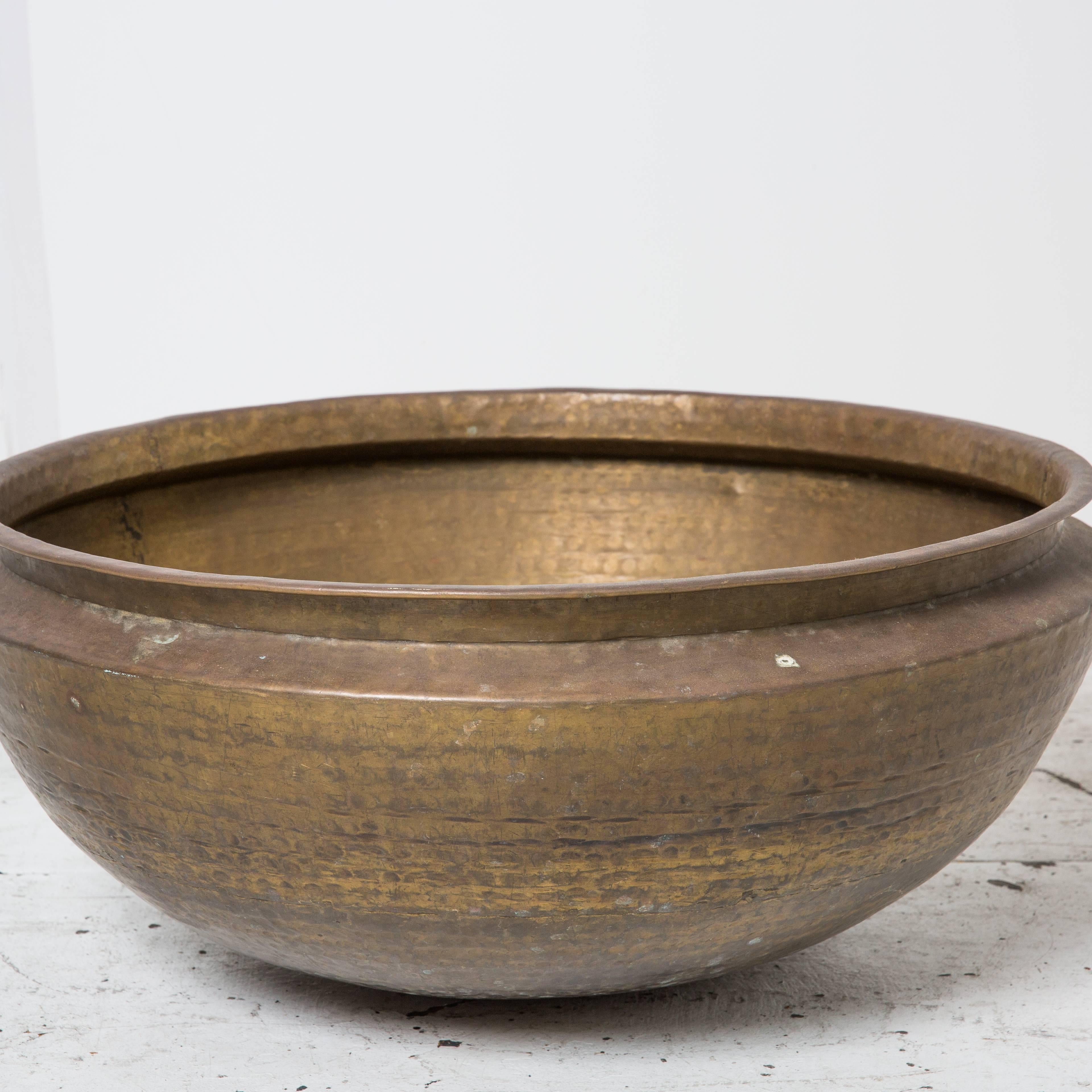 brass bowl for cooking