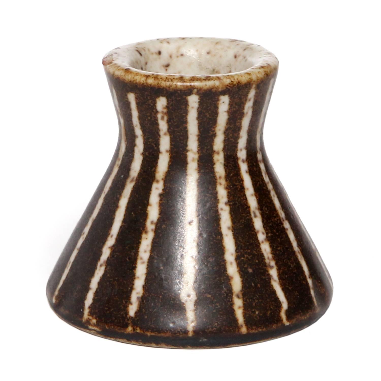 Stoneware Vase by Frank Mann For Sale