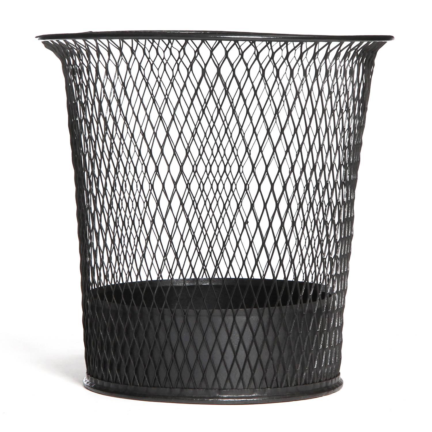 Industrial Braided Steel Waste Basket