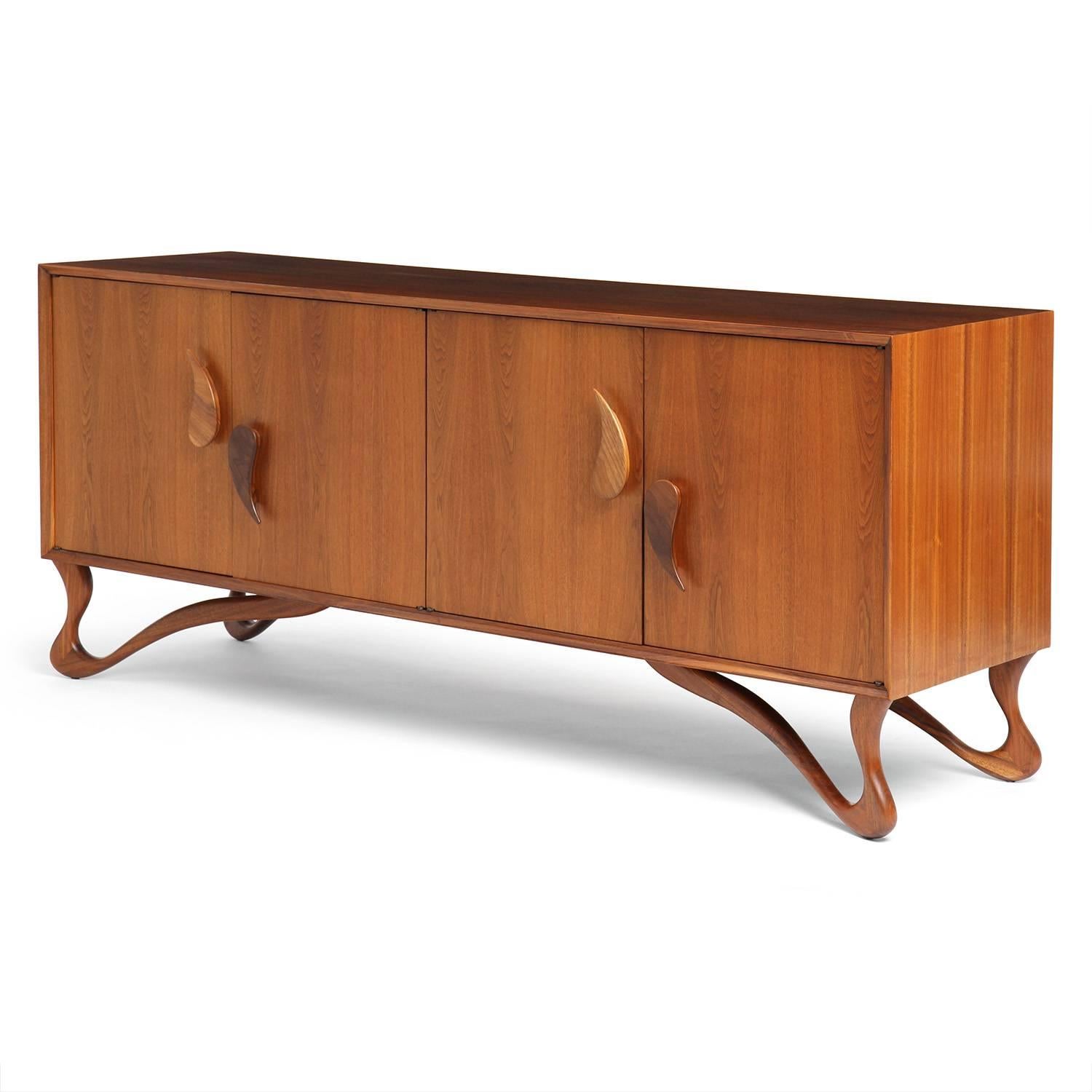 Sculptural Sideboard In Good Condition In Sagaponack, NY