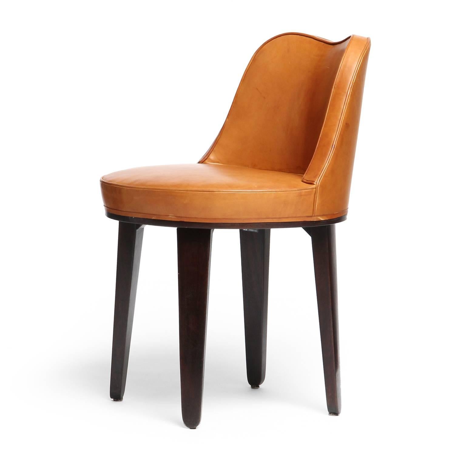 Mid-20th Century Swivel Chair by Edward Wormley