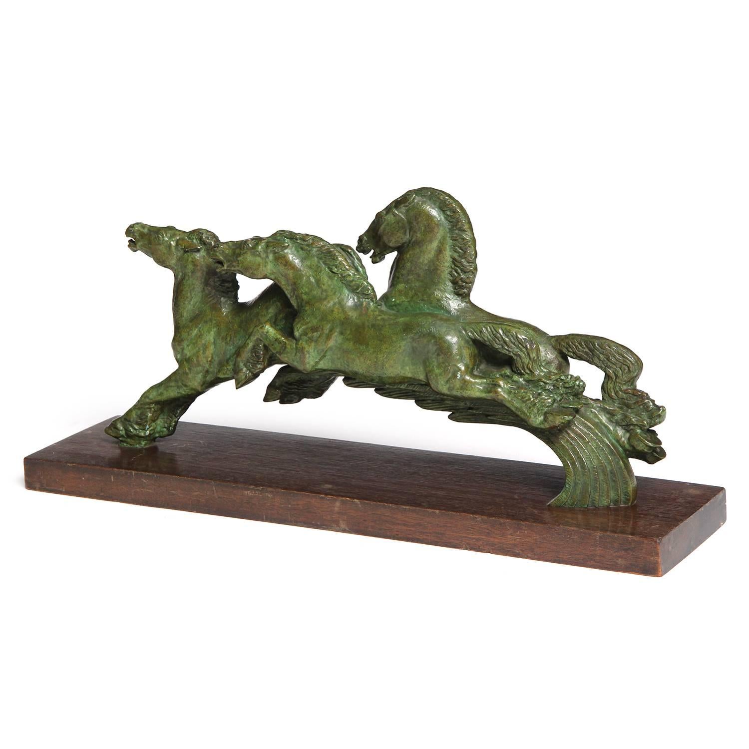 Bronze Sculpture by Ruchot In Good Condition In Sagaponack, NY
