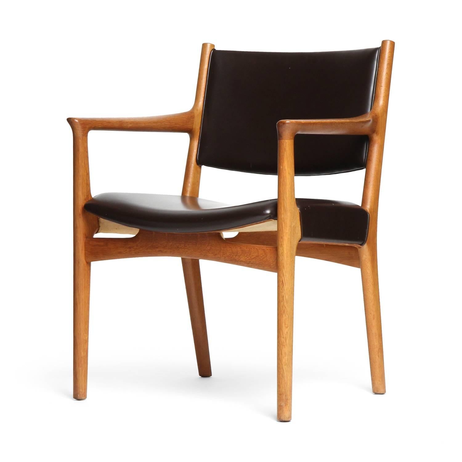 Scandinavian Modern Set of Dining Chairs by Hans J. Wegner