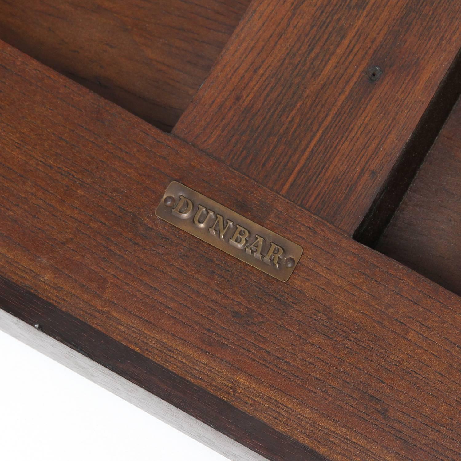 Mid-20th Century Walnut Low Table by Edward Wormley for Dunbar For Sale