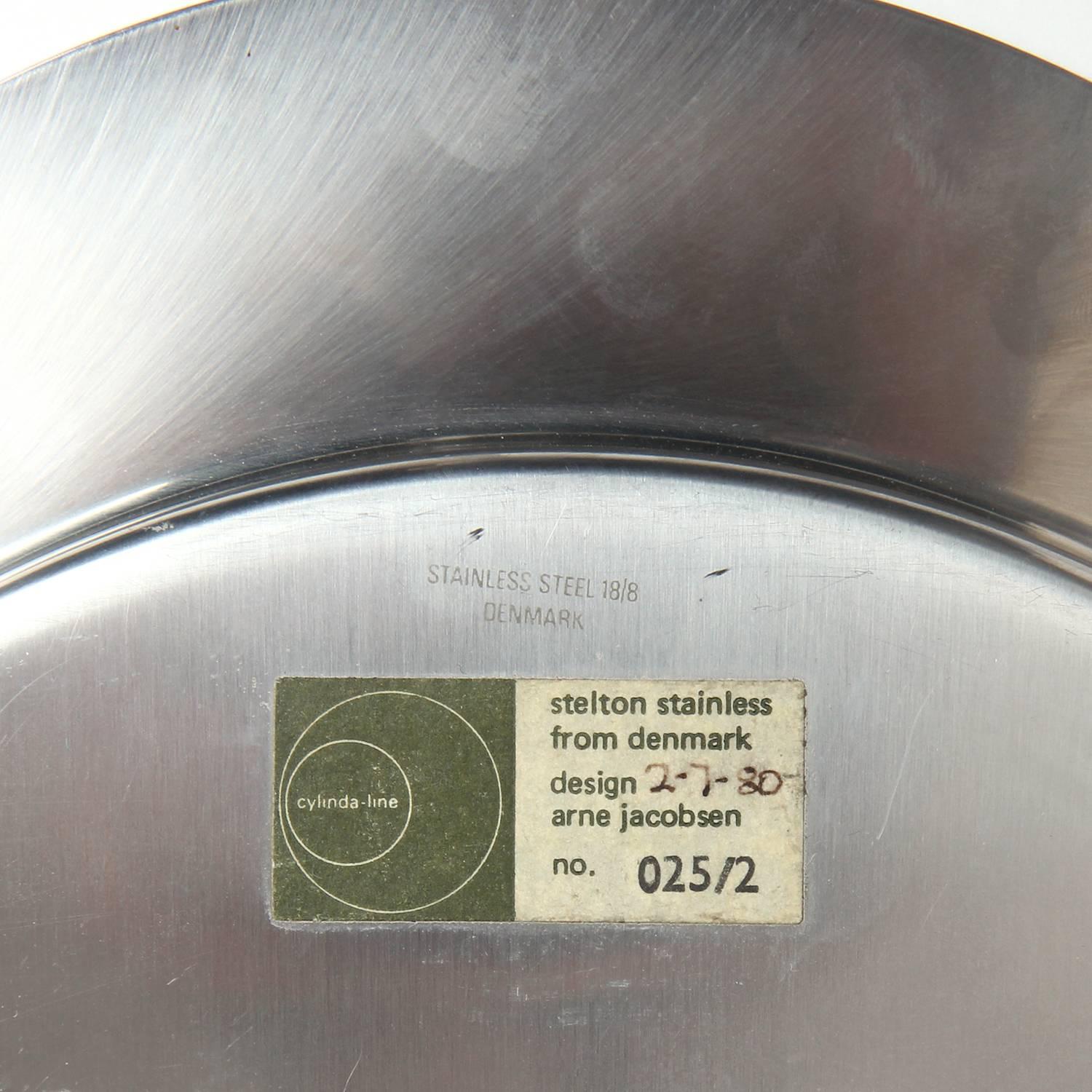 Late 20th Century Cutting and Serving Board by Arne Jacobsen for Stelton For Sale