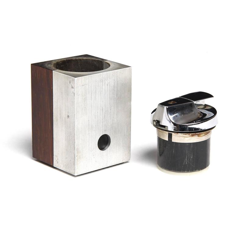 Mid-20th Century Modernist Table Lighter by Ronson