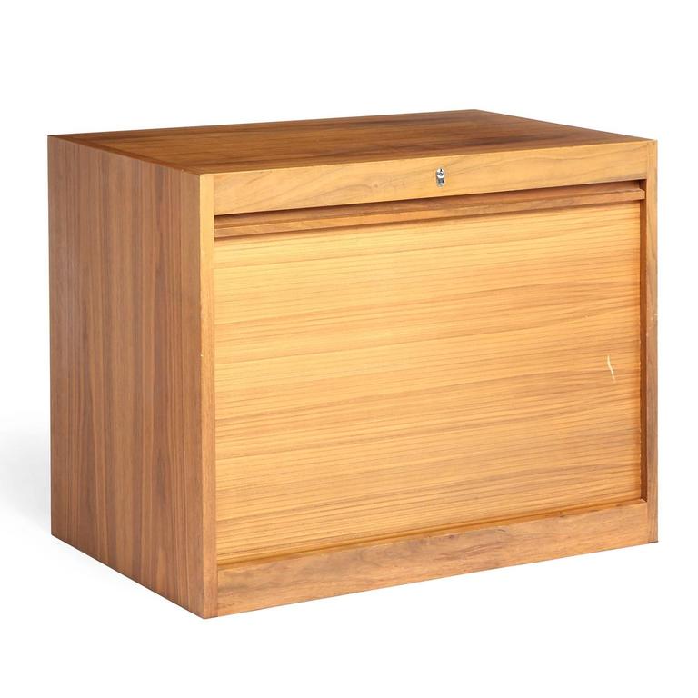 Roll Top Storage Unit by Hans J. Wegner For Sale at 1stdibs
