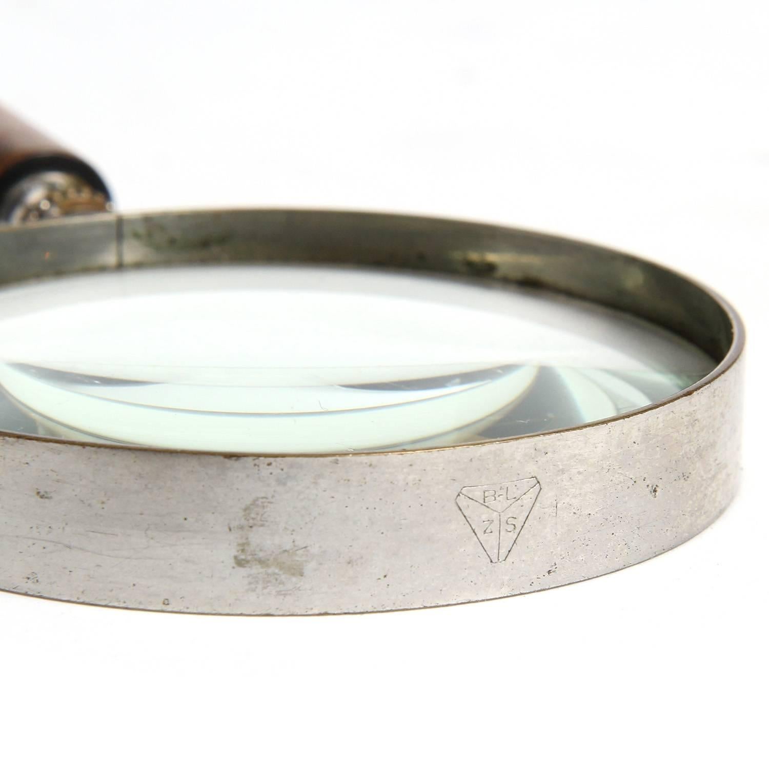 Industrial Vintage Magnifying Glass by Bausch & Lomb