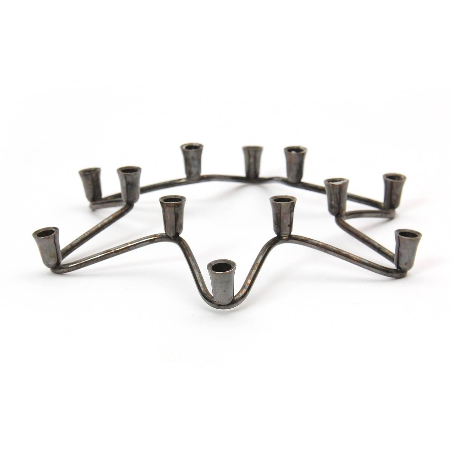 Mid-20th Century Danish Candleholder from Denmark For Sale