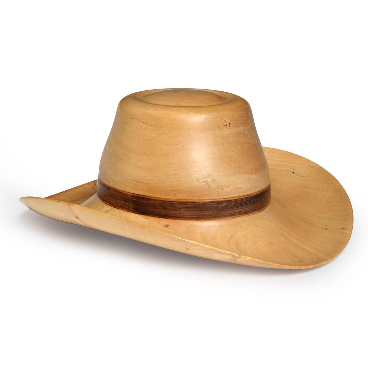 American Trompe L'Oeil Maple Hat