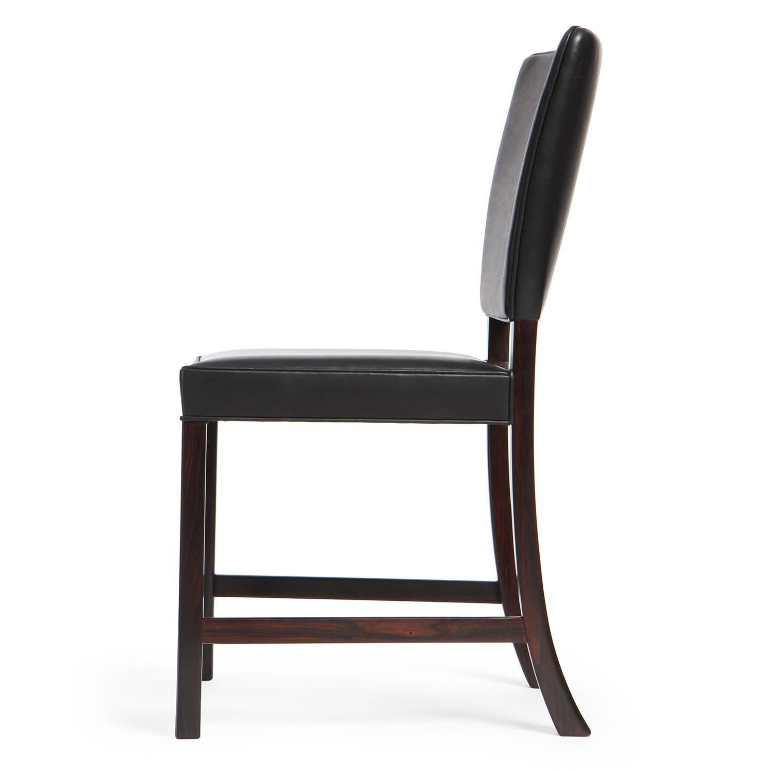 Scandinavian Modern Dining Chair by Ole Wanscher