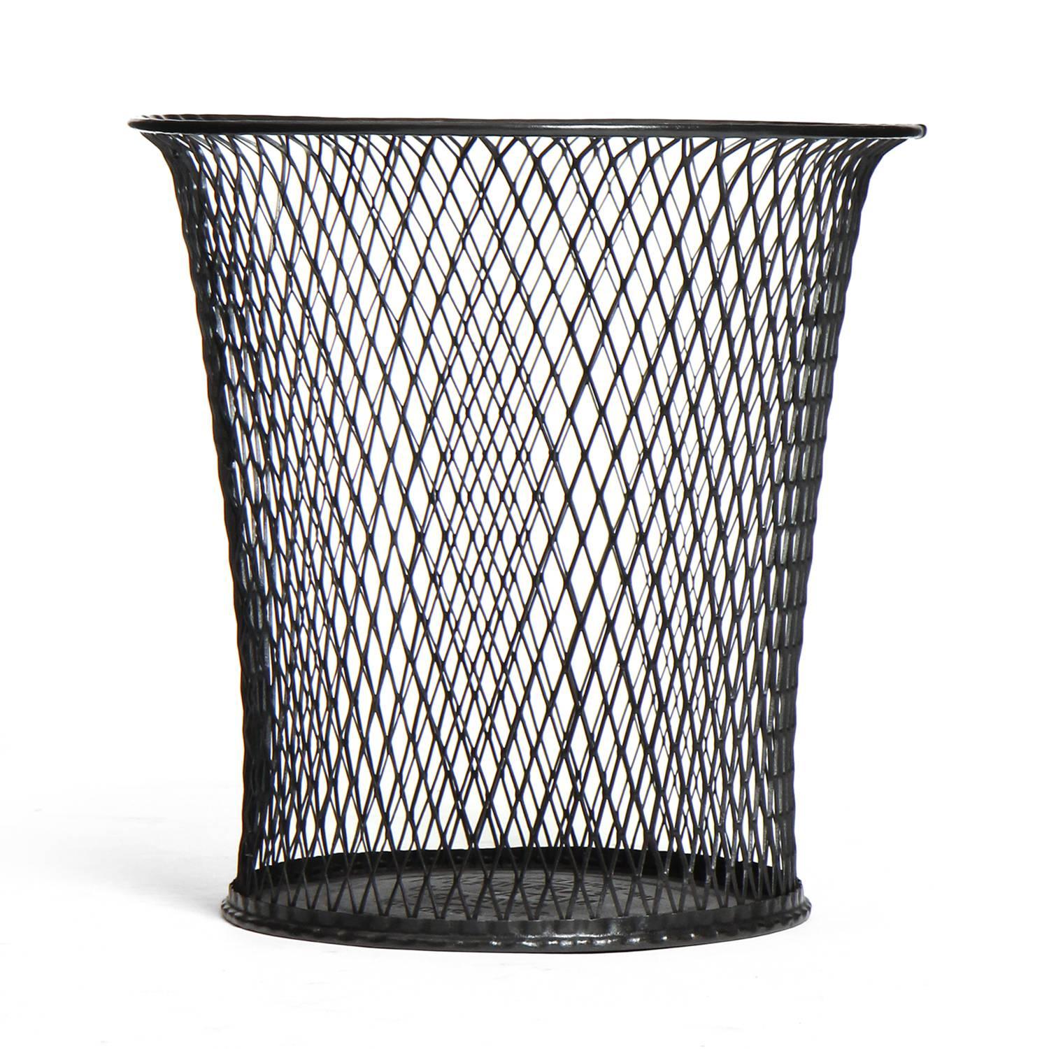 Industrial Waste Basket In Good Condition In Sagaponack, NY