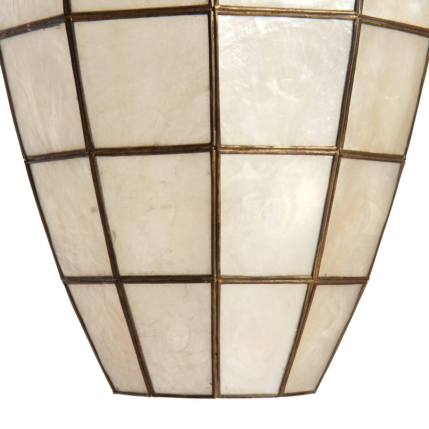 Philippine Capiz Shell Ceiling Pendants