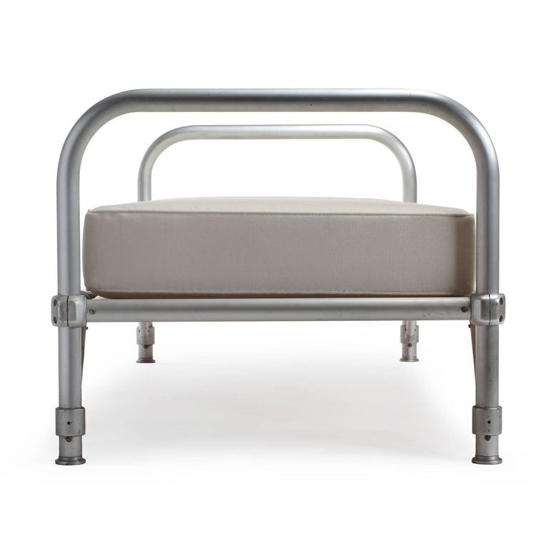 1940s Tubular Aluminum Cot at 1stDibs cots for sale, cot for sale