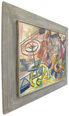1940s Abstract Painting by Art Miller