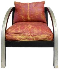 Arm Chair, Modernage Furniture, circa 1928-32, in the style of Paul Frankl