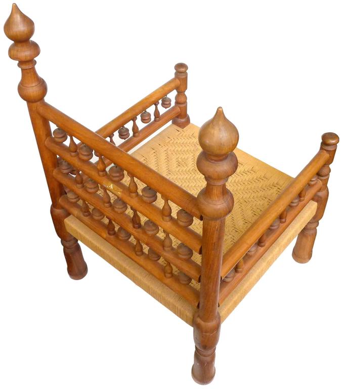 Pair of Low Punjabi "Wedding Chairs" For Sale at 1stDibs punjabi