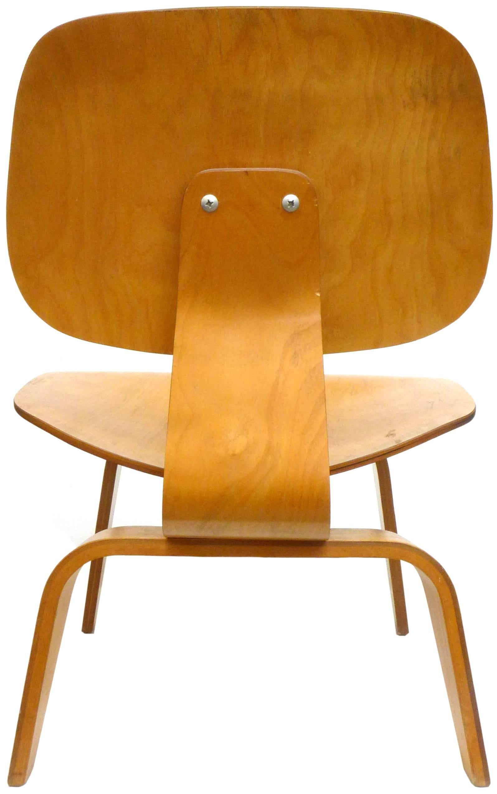 Molded Early Eames Bentwood LCW