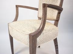French 1940s Louis seize style armchair