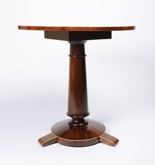 Biedermeier Pedestal Table