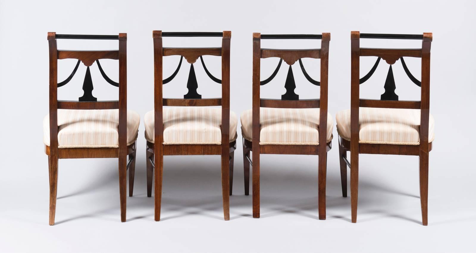 European Biedermeier Chairs For Sale