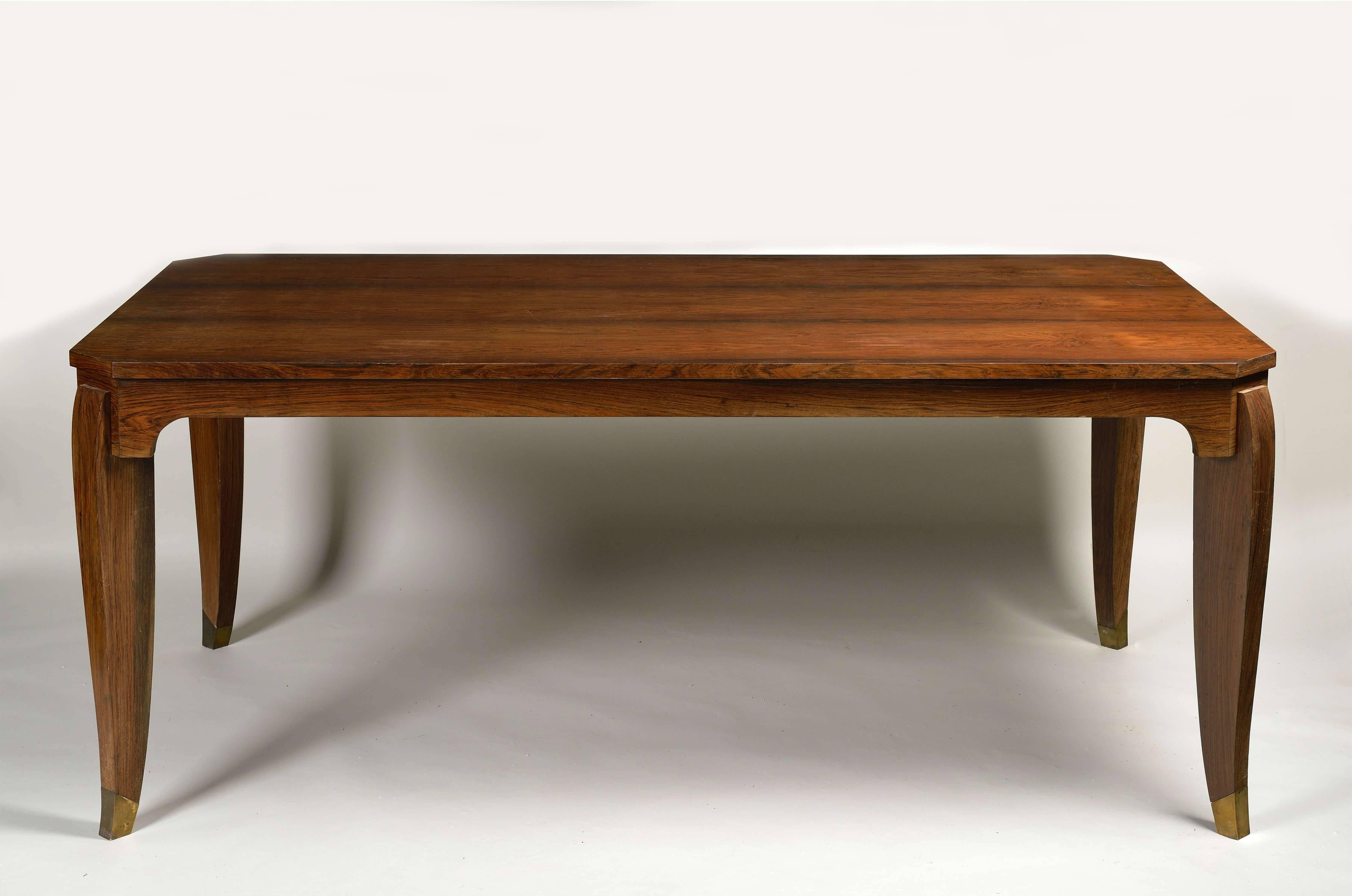 French Art Deco Dining Table For Sale