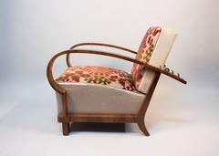 Art Deco reclining armchair