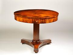 Biedermeier Pedestal Table
