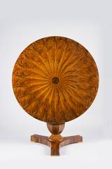 Biedermeier Tilt-Top Pedestal Table