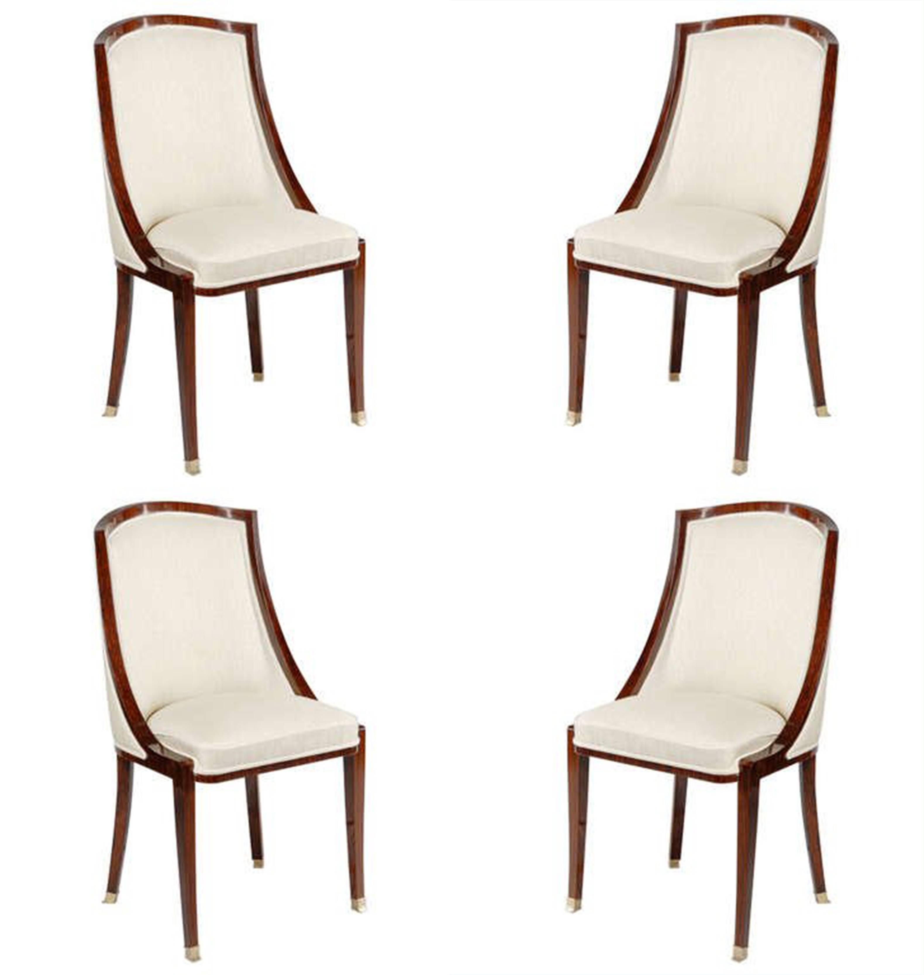 French Art Deco Side Chairs For Sale