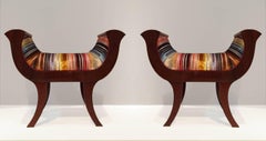 Pair of Biedermeier Benches