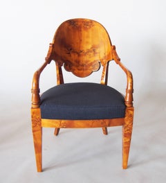 Pair of Neoclassical Armchairs