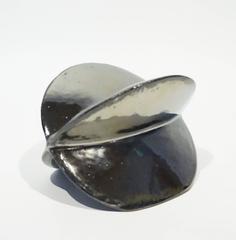 "Intersecting Pods" A Ceramic Sculpture by American Artist Tita Estes.