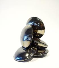 "Five Pods" A Studio Pottery Sculpture by American Artist Tita Estes C.2016